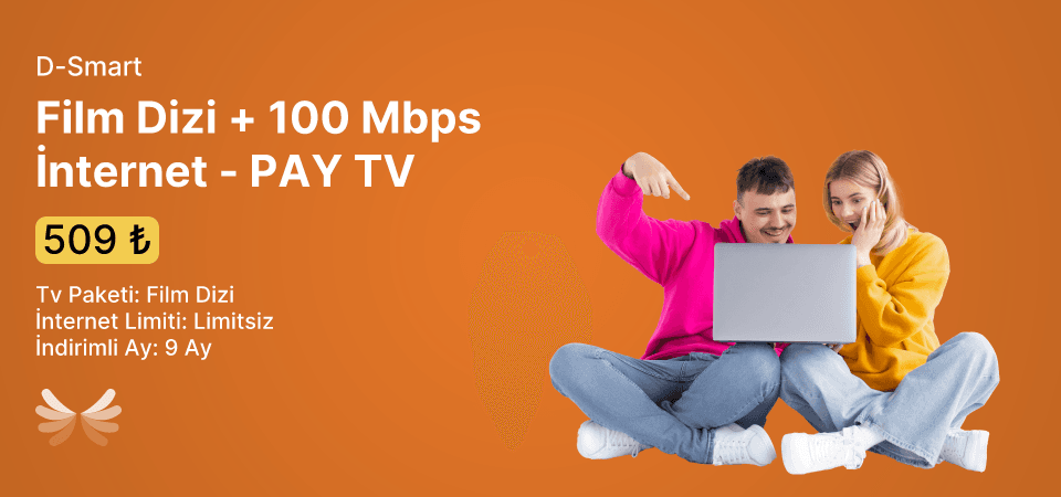 Film Dizi + 100 Mbps İnternet - PAY TV 