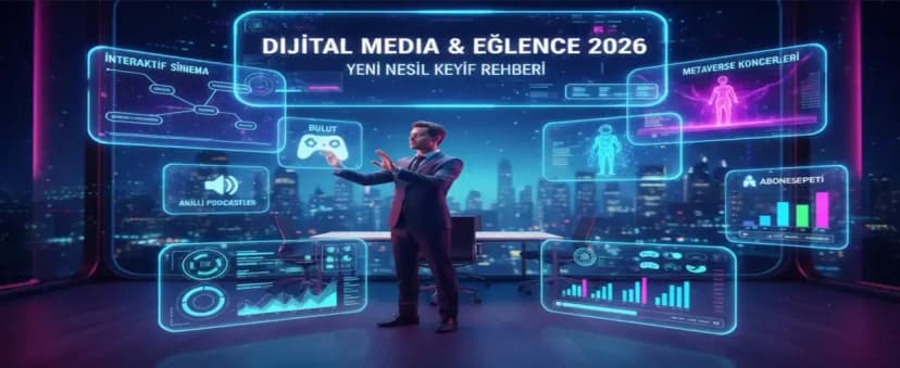 Dijital Medya ve Eğlence 2026: Yeni Nesil Keyif Rehberi