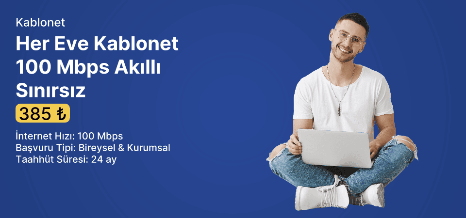 Her Eve Kablonet 100 Mbps Akıllı Sınırsız