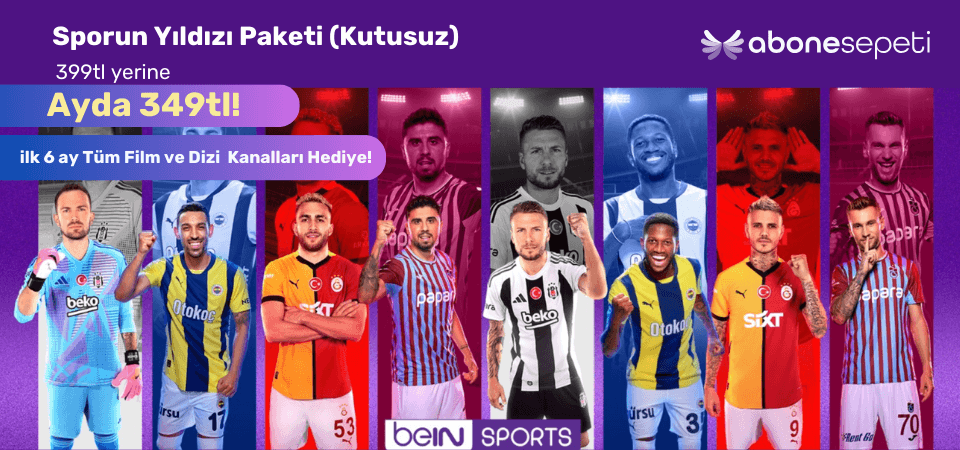 Sporun Yıldızı Tv Paketi Kutusuz Kredi Kartı