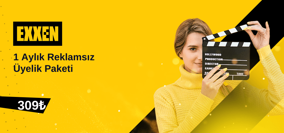 Exxen 1 Aylık Üyelik Kodu - Reklamsız