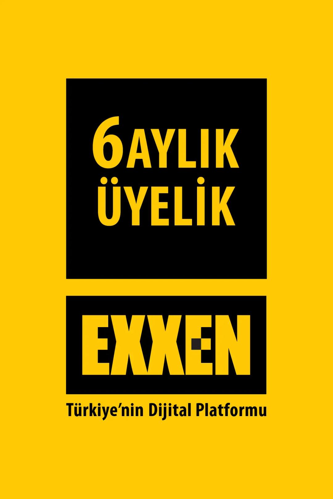 Exxen 6 Aylık Dijital Üyelik Kodu - Reklamlı