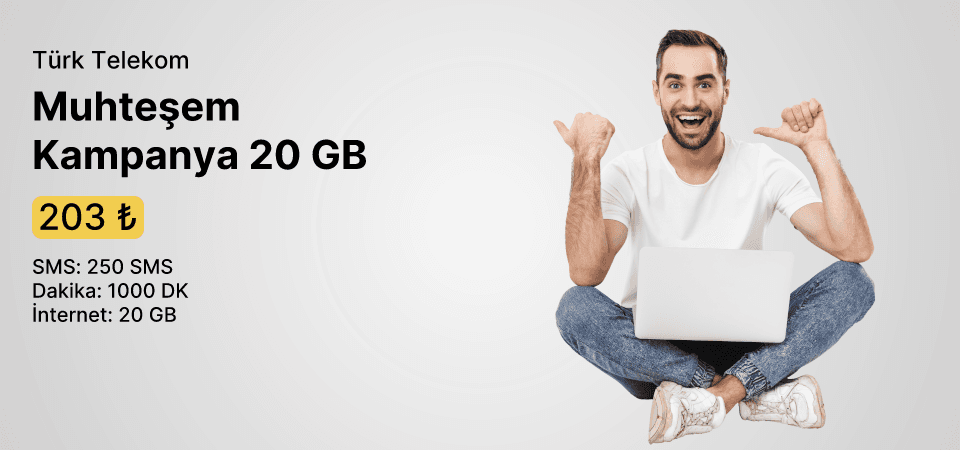 Muhteşem Kampanya 20 GB