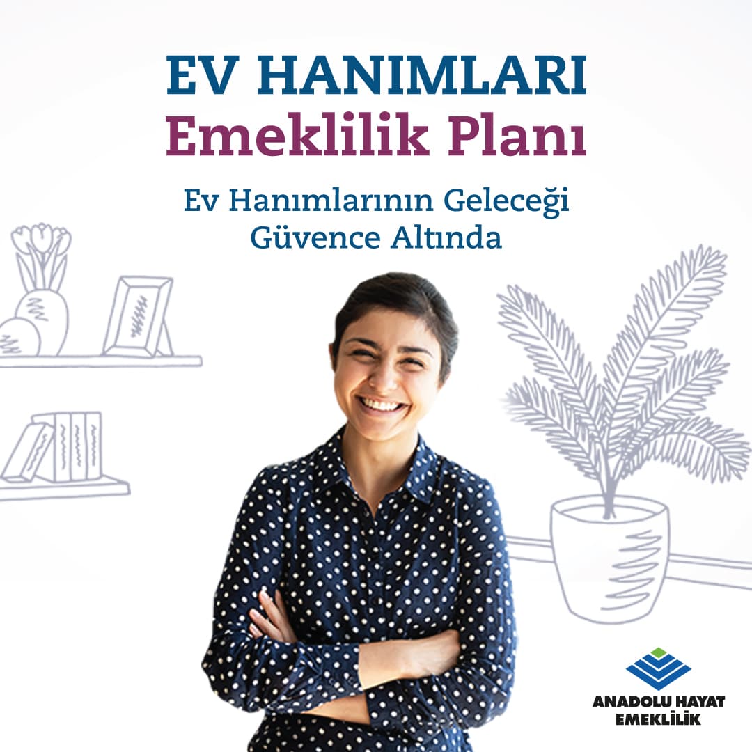 Ev Hanımları Emeklilik Planı sigorta ürünü afişi