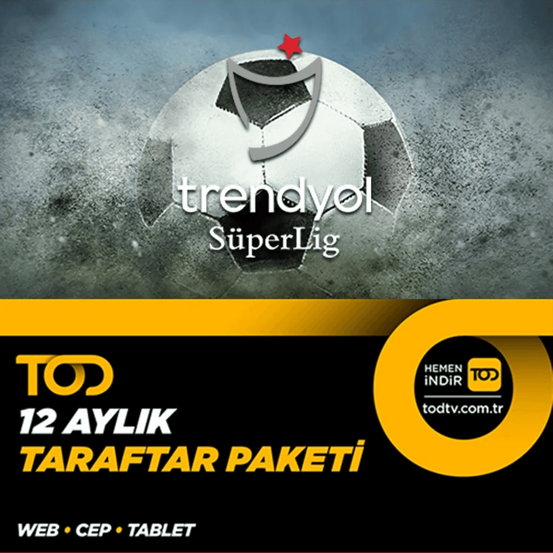 12 Aylık Taraftar Paketi 3 Ekran (Web+Cep+Tablet)