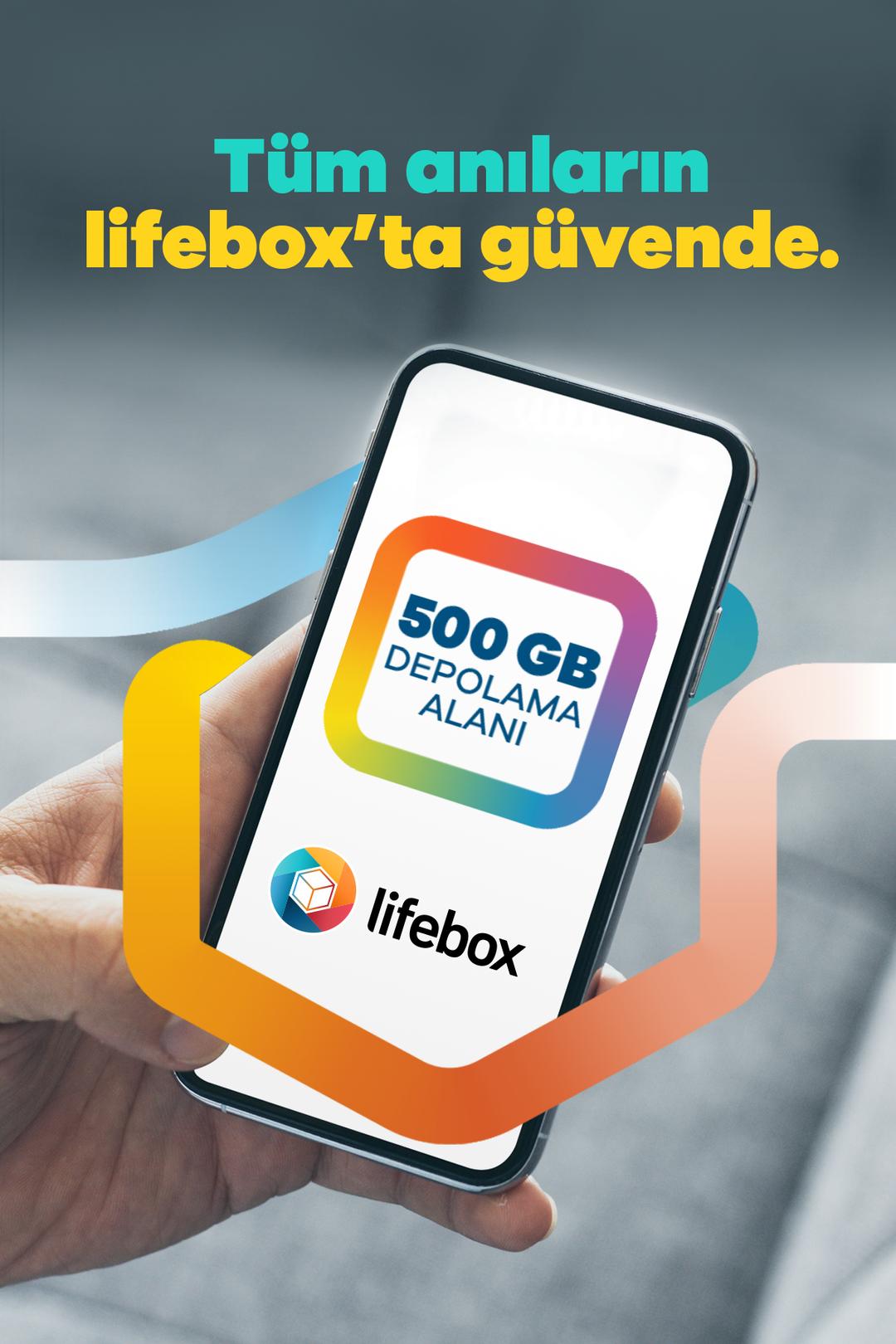Lifebox 12 Aylık 500GB