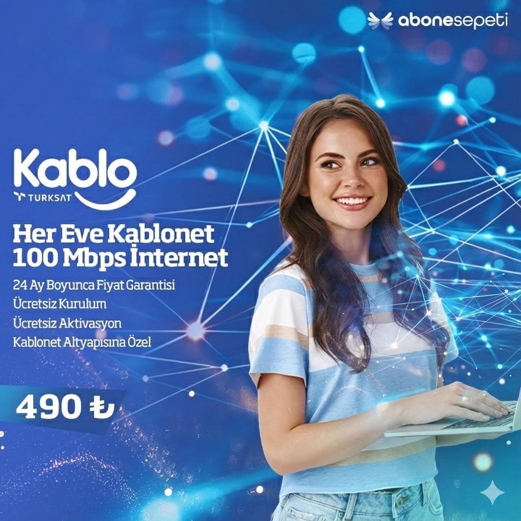 Her Eve Kablonet 100 Mbps İnternet